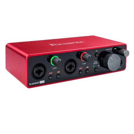 Focusrite Scarlett 4i4 3rd Gen USB Interface with Software Suite
