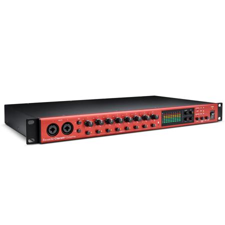 Focusrite Clarett+ OctoPre 8-Channel 8-In/Out ADAT Preamp Audio Interface with Software Suite