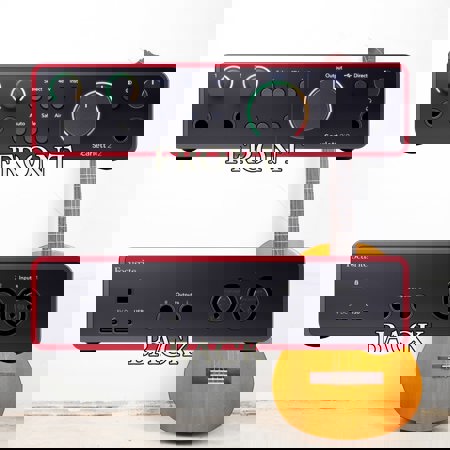 Focusrite Scarlett 2i2 3rd Gen 2x2 USB Audio Interface w/SW