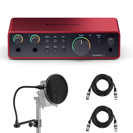 Focusrite Scarlett Solo USB-C Audio Interface (4th Generation)