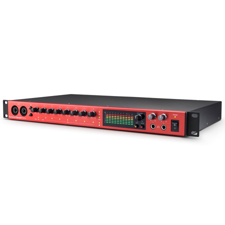 Focusrite Clarett+ 8Pre 8-Ch 18-In/20-Out Audio Interface,S/W Suite for PC & Mac