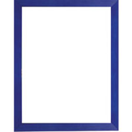 Dennis Daniels Angled Gallery Wood Molding Frame for a 11" x 14" Photograph, Color: Blue.