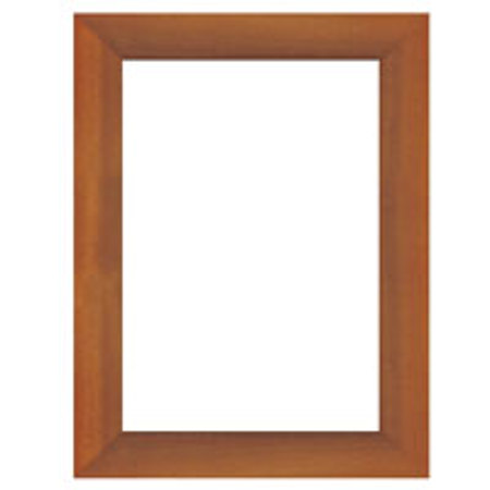Dennis Daniels Angled Gallery Wood Molding Frame for a 3.5" x 10" Panorama Photograph, Color: Teak.