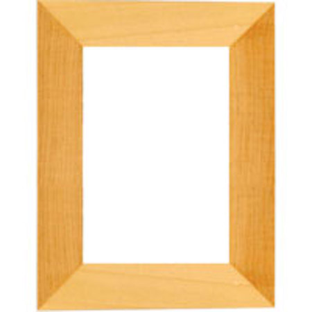 Dennis Daniels Angled Gallery Wood Molding Frame for a 3.5" x 5" Photograph, Color: Natural Blonde.