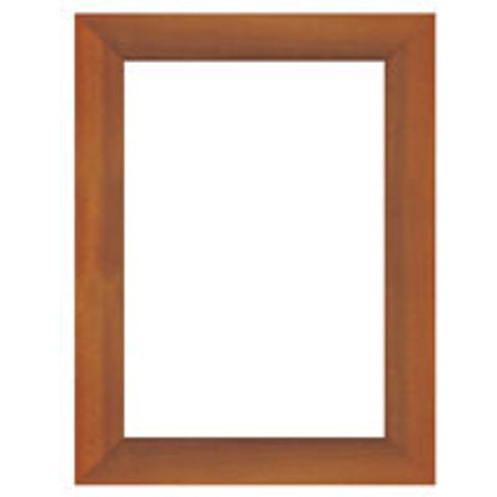 Dennis Daniels Angled Gallery Wood Molding Frame for a 3.5" x 5" Photograph, Color: Teak.