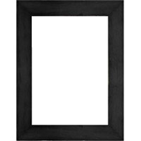 Dennis Daniels Angled Gallery Wood Molding Frame for a 4" x 12" Panorama Photograph, Color: Ebony Black.