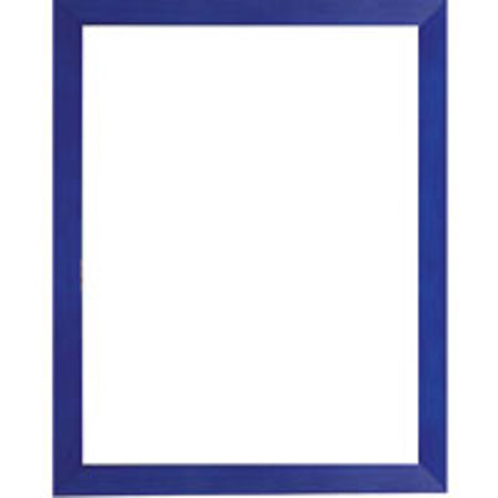 Dennis Daniels Angled Gallery Wood Molding Frame for a 4" x 6" Photograph, Color: Blue.
