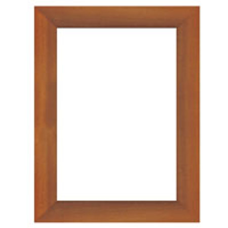 Dennis Daniels Angled Gallery Wood Molding Frame for a 4" x 6" Photograph, Color: Teak.