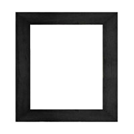 Dennis Daniels Angled Gallery Wood Molding Frame for a 5" x 5" Photograph, Color: Ebony Black.