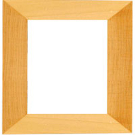 Dennis Daniels Angled Gallery Wood Molding Frame for a 5" x 5" Photograph, Color: Natural Blonde.