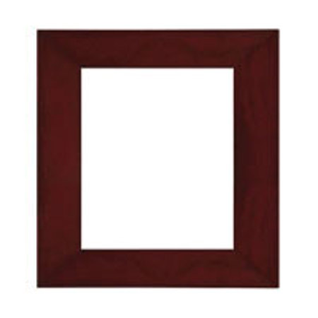 Dennis Daniels Angled Gallery Wood Molding Frame for a 5" x 5" Photograph, Color: Dark Walnut.
