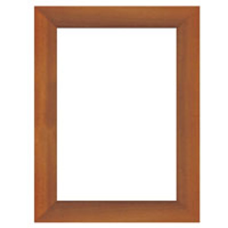 Dennis Daniels Angled Gallery Wood Molding Frame for a 5" x 7" Photograph, Color: Teak.