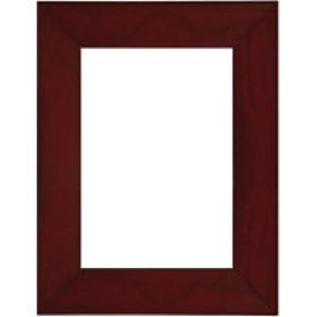 Dennis Daniels Angled Gallery Wood Molding Frame for a 5" x 7" Photograph, Color: Dark Walnut.