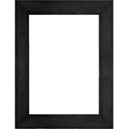 Dennis Daniels Angled Gallery Wood Molding Frame for a 8.5" x 11" Certificate or Photograph, Color: Ebony Black.