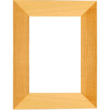 Dennis Daniels Angled Gallery Wood Molding Frame for a 8.5" x 11" Certificate or Photograph, Color: Natural Blonde.