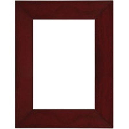 Dennis Daniels Angled Gallery Wood Molding Frame for a 8.5" x 11" Certificate or Photograph, Color: Dark Walnut.