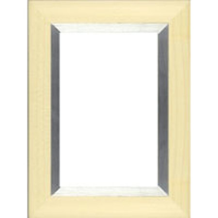 Dennis Daniels Aluminum Inlay Gallery Wood Molding Frame for a 11" x 14" Photograph, Color: Natural.