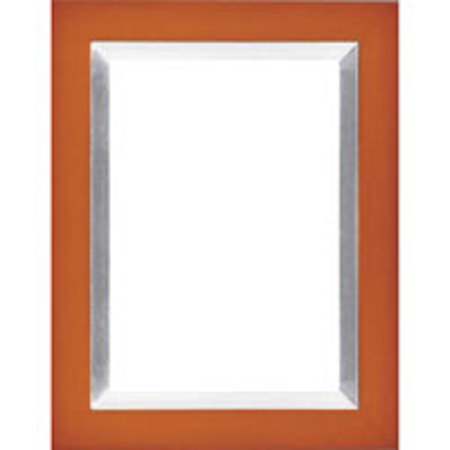 Dennis Daniels Aluminum Inlay Gallery Wood Molding Frame for a 11" x 14" Photograph, Color: Sienna.