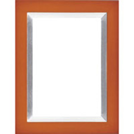 Dennis Daniels Aluminum Inlay Gallery Wood Molding Frame for a 4" x 6" Photograph, Color: Sienna.