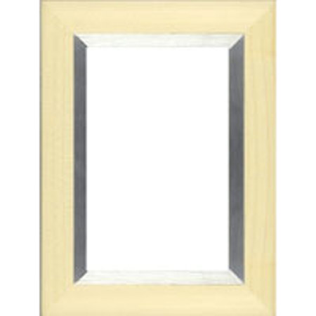 Dennis Daniels Aluminum Inlay Gallery Wood Molding Frame for a 8" x 10" Photograph, Color: Natural.