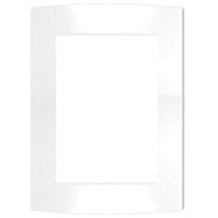 Dennis Daniels Basic Curve Wood Molding Frame for a 4" x 6" Photograph, Color: White Wash.