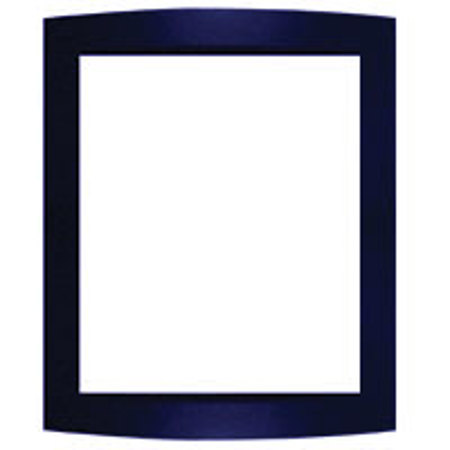 Dennis Daniels Basic Curve Wood Molding Frame for a 5" x 7" Photograph, Color: Blue.