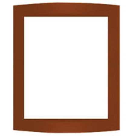 Dennis Daniels Basic Curve Wood Molding Frame for a 5" x 7" Photograph, Color: Chestnut.