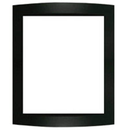 Dennis Daniels Basic Curve Wood Molding Frame for a 5" x 7" Photograph, Color: Ebony Black.