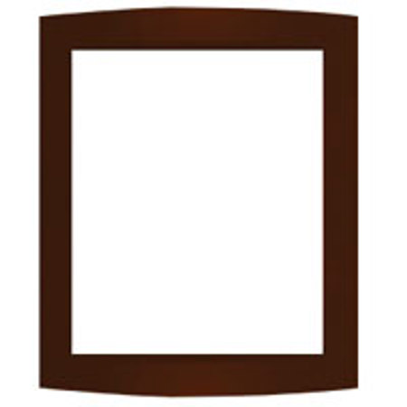 Dennis Daniels Basic Curve Wood Molding Frame for a 5" x 7" Photograph, Color: Dark Walnut.