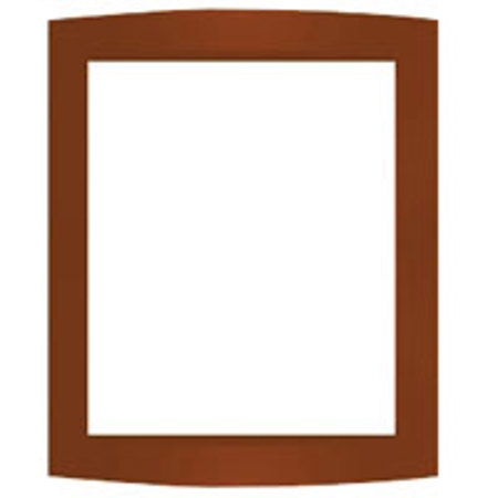 Dennis Daniels Basic Curve Wood Molding Frame for an 8" x 10" Photograph, Color: Chestnut.