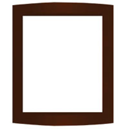 Dennis Daniels Basic Curve Wood Molding Frame for an 8" x 10" Photograph, Color: Dark Walnut.
