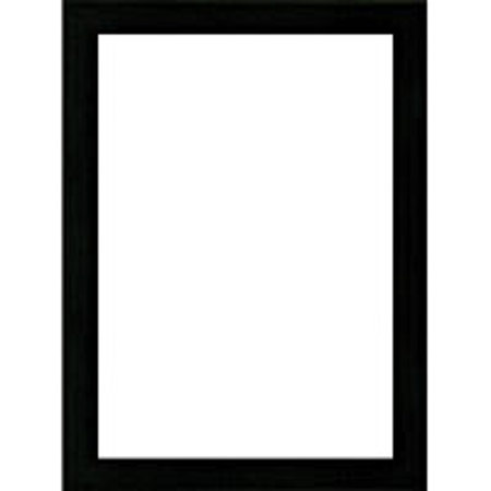 Dennis Daniels Traditional Square Corners Wood Molding Frame for 16" x 20" Poster Photographs, Color: Ebony Black.
