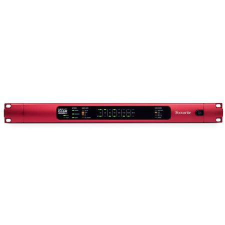 Focusrite Pro RedNet D16R MkII 16x16 AES3 I/O Dante Audio Interface