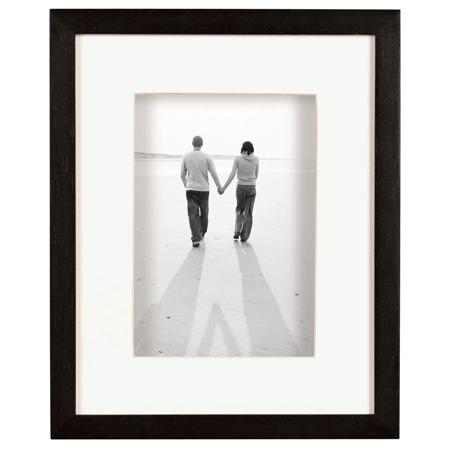 MCS Dakota Wood Shadow Box Series, Wood Picture Frame 16x20" With a 11x14" Opening Photograph, 5/8" Width, Color: Black.