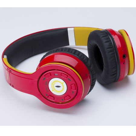 FrogEye Renegade H10 Noise Cancelling Wireless Headphones, Red