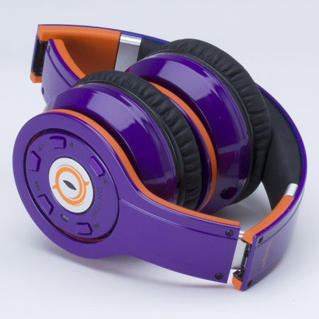 FrogEye Renegade H10 Noise Cancelling Wireless Headphones, Purple