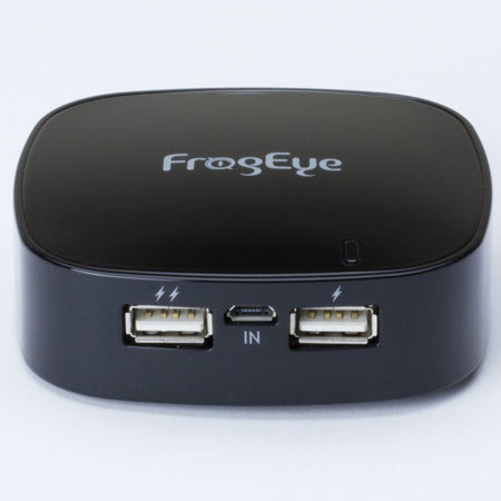 Frogeye PowerPlay P80 Mobile Power Bank, Black
