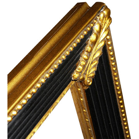 Imperial Frames 337G Wood Picture Frame f/16x20" Photo, Black/Gold