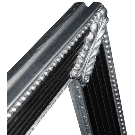 Imperial Frames 337S Wood Picture Frame f/16x20" Photo, Black/Silver
