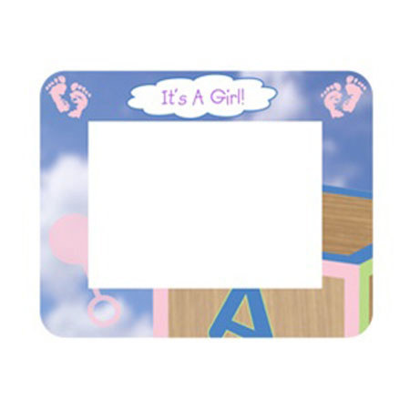 Fodeo Fodeoflip New Baby, It's a Girl 6inx8in Frame