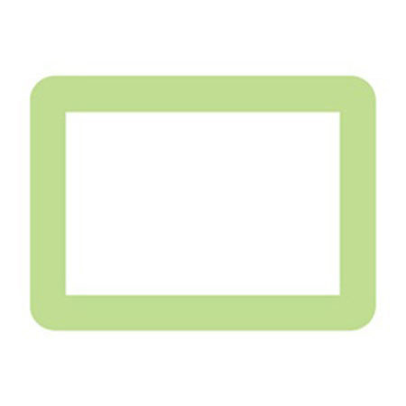 Fodeo Fodeoflip Baby 6805BSGR 6x8in Frame, 3 Pack