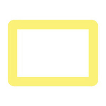 Fodeo Fodeoflip Baby 6805BSYE 6x8in Frame, 3 Pack