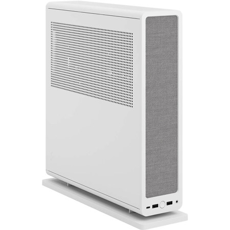Fractal Design Ridge Mini-ITX Small Form Factor Computer Case, White FD ...