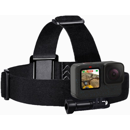 Froggi Head Strap Mount for GoPro HERO 13, 12, 11, 10, 9, 8 Camera