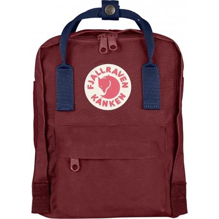 Fjallraven Kanken Mini Backpack Ox Red Royal Blue F23561 326 540