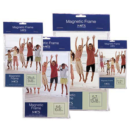 MCS Magntic Pic Frame Set w/2 5x7, 7 4x6,4 3.5x5 Pht