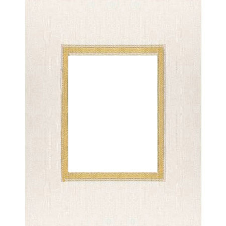 MCS 60483 Beveled / Double Mat for 3-1/2in x 5in Photos