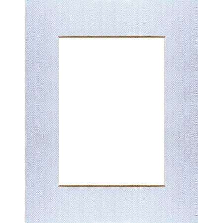 MCS Beveled/Single Mat f/3-1/2x5 Prints Parisian Blue