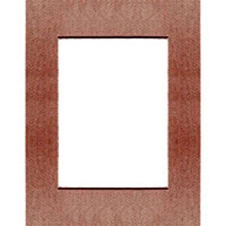 MCS Beveled/Single Mat for 3-1/2x5 Prints Wine