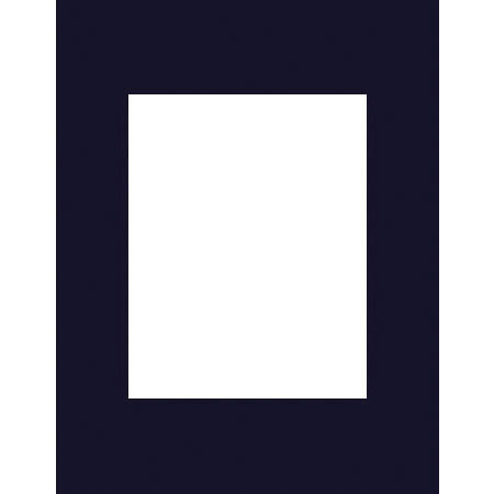 MCS Beveled/Single Mat for 4x6 Prints Navy